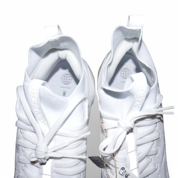 Adidas Adizero Primeknit Football Cleats White Metallic Silver Mens Size 16 - Picture 9 of 11